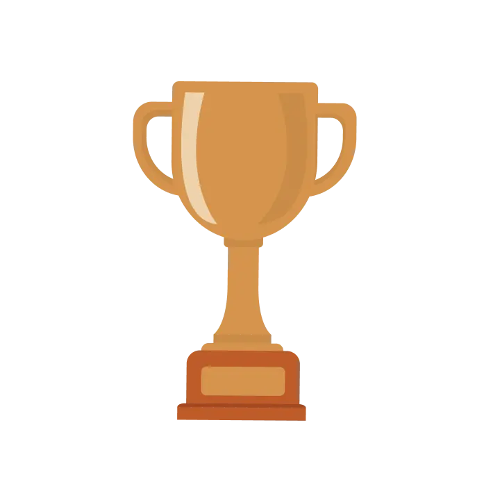 Bronze trophy